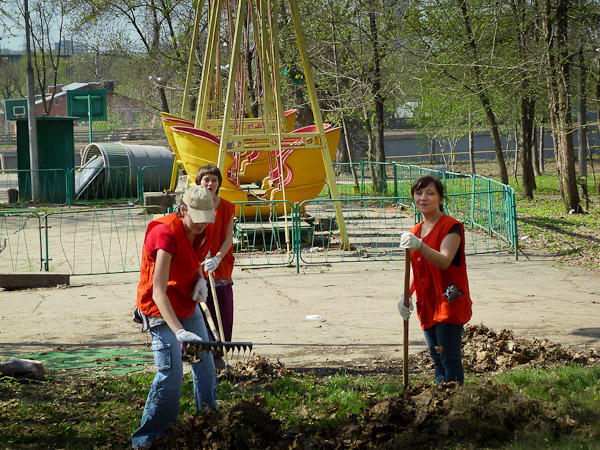 Субботник в Загородном