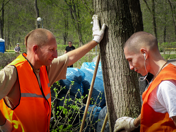 Субботник в Загородном