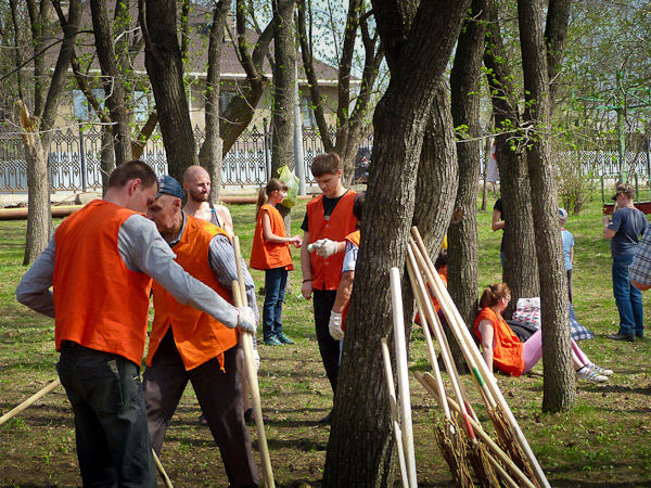 Субботник в Загородном